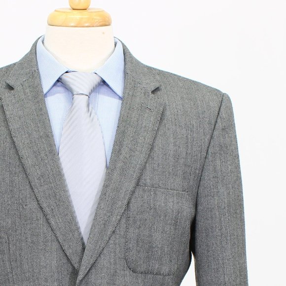 English Laundry 42R Gray HB 2-Button Sport Coat Blazer Jacket B722 - Picture 5 of 11